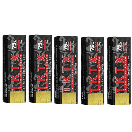 Lot de 5 TKTX Noir 75%