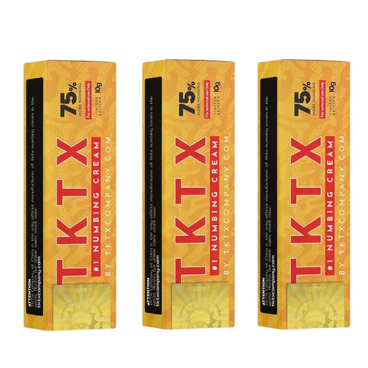 Lot de 3 TKTX Doré 75%