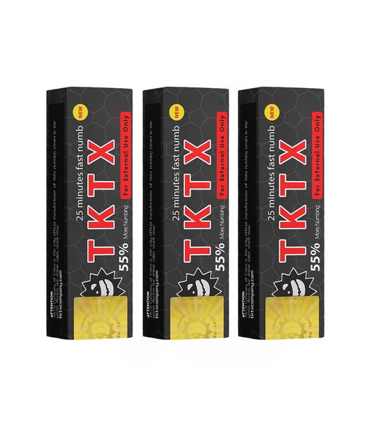 Lot de 3 TKTK Noir 55%